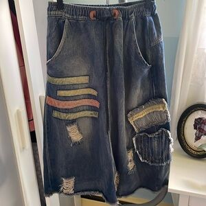 Women jeans skirt, very comfortable